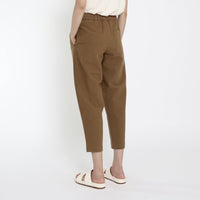 Signature Elastic Pull-Up Trouser - Canvas Edition - Caramel