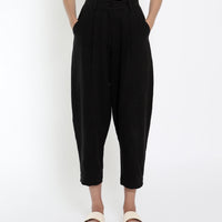 Signature Lantern Trouser - Canvas Edition - Black