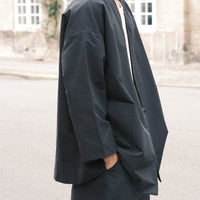 Spring Wrap Coat - SS26 - Navy
