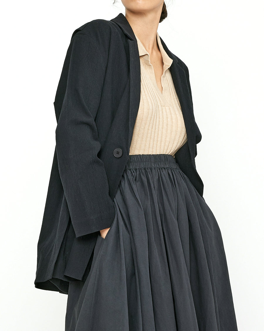 Layered Blazer - SS24 - Black