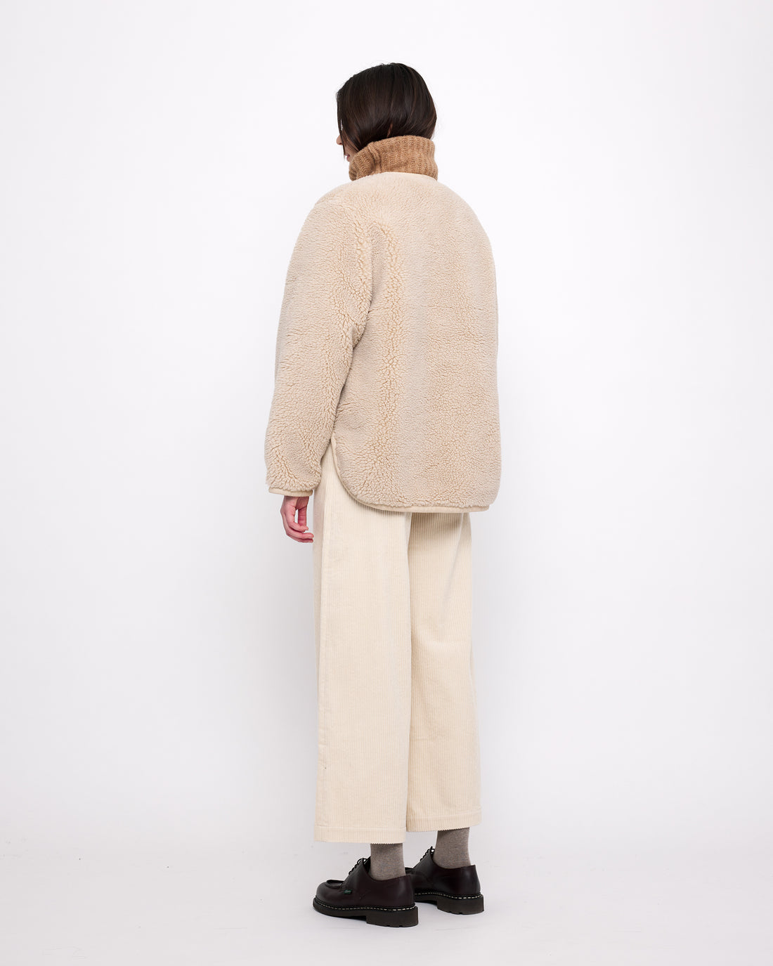 Curly Jacket - FW24 - Beige – 7115 by Szeki