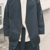 Spring Wrap Coat - SS26 - Navy