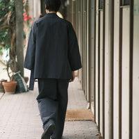 Spring Wrap Coat - SS26 - Navy