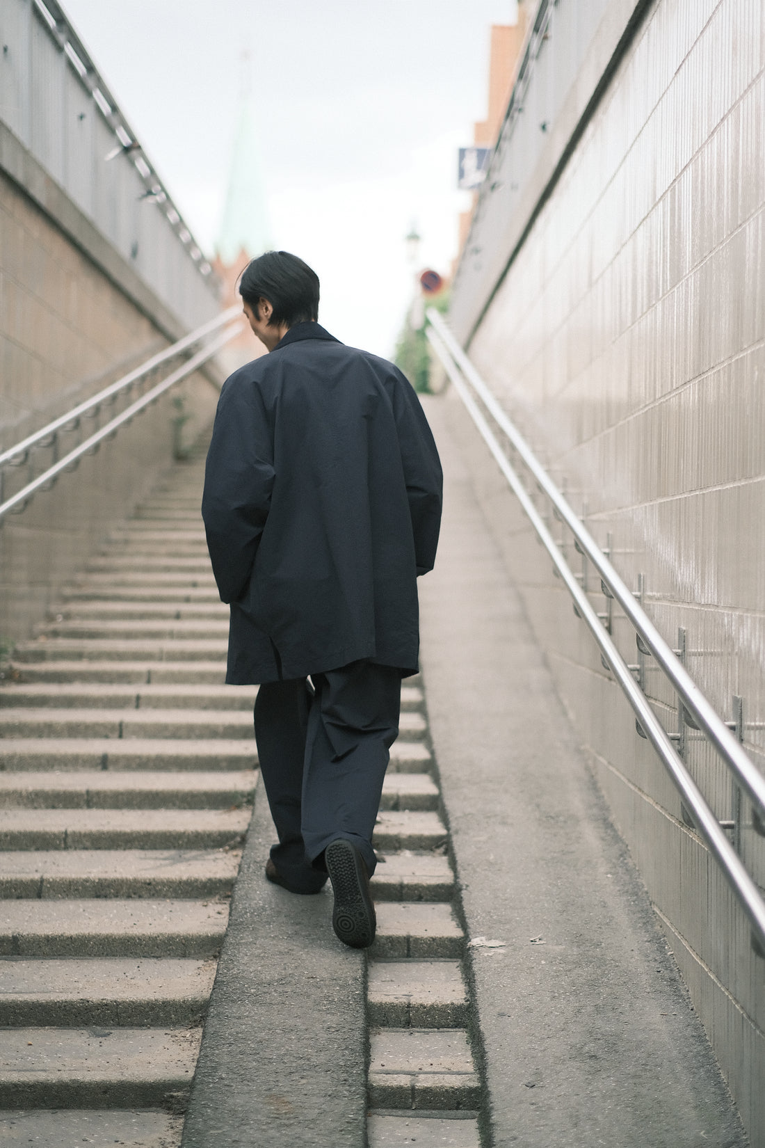 Mid-Length Duster - SS26 - Navy