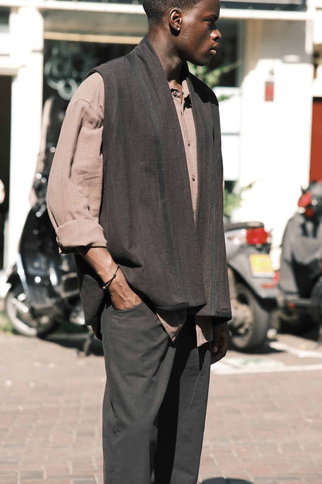 Reversible Vest - SS26 - Black