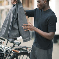 Fine Knit Tee - SS26 - Speckle Black