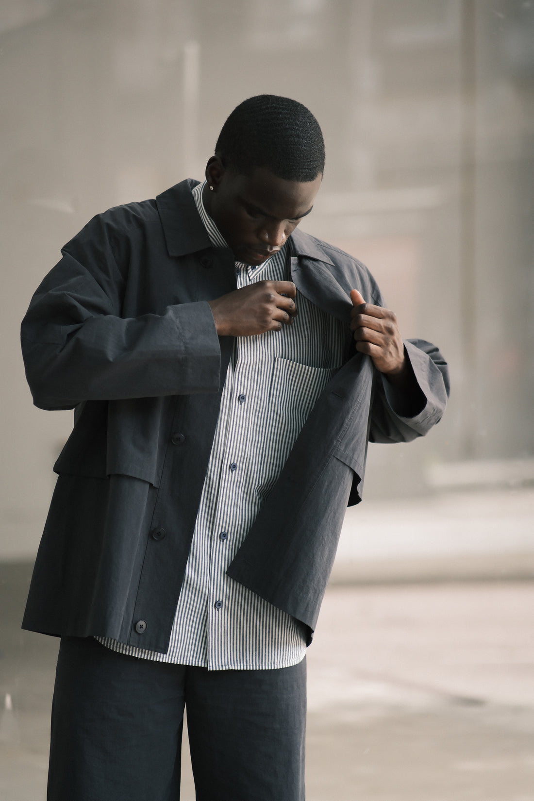 Spring Chore Jacket - SS26 - Navy