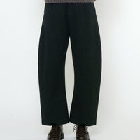Tailored Curve Legged Trouser - FW25 - Black