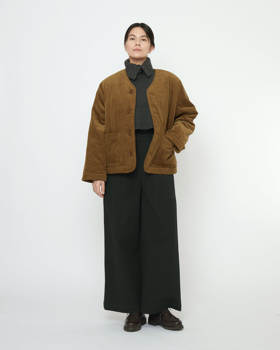 Corduroy Liner Jacket - FW25 - Sepia Brown