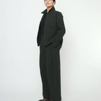 Textured Flat Hem Shirt - FW25 - Black