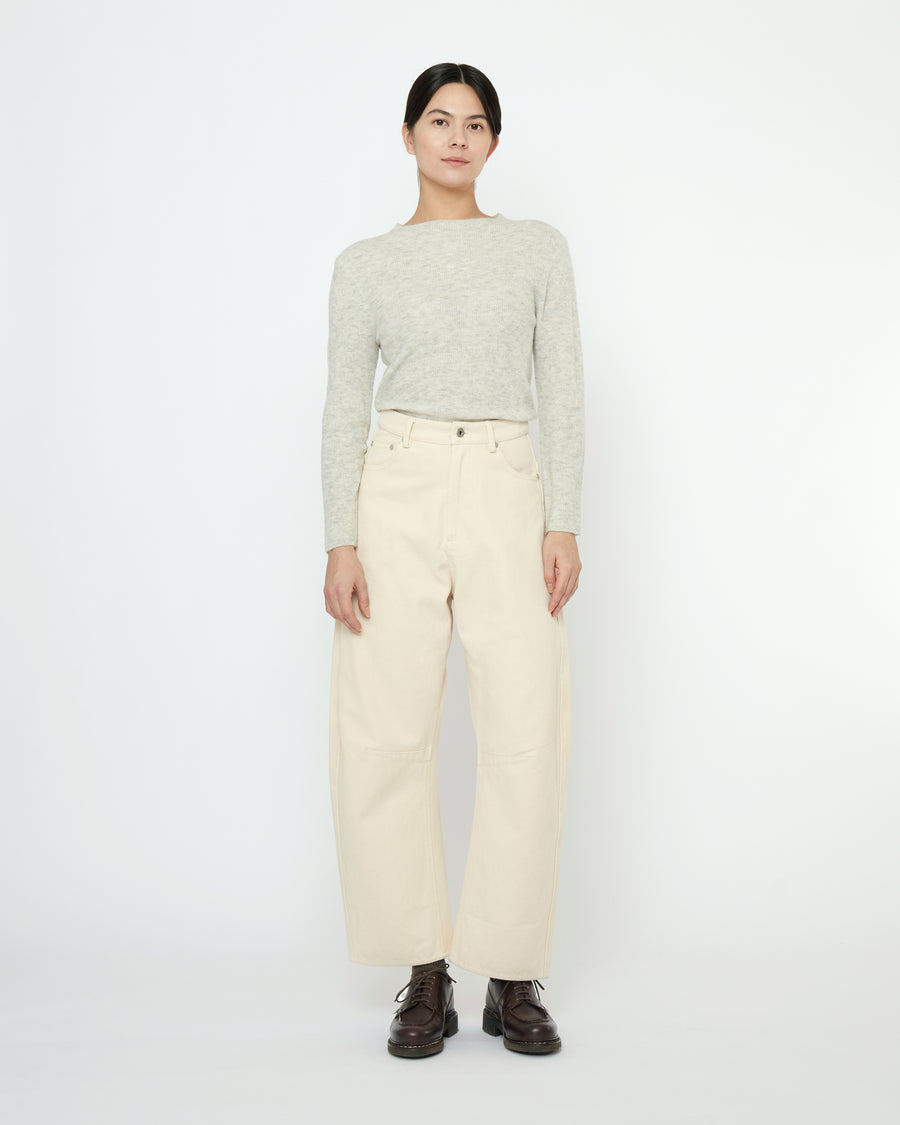 Mockneck Longsleeves - FW25 - Heathered Mist