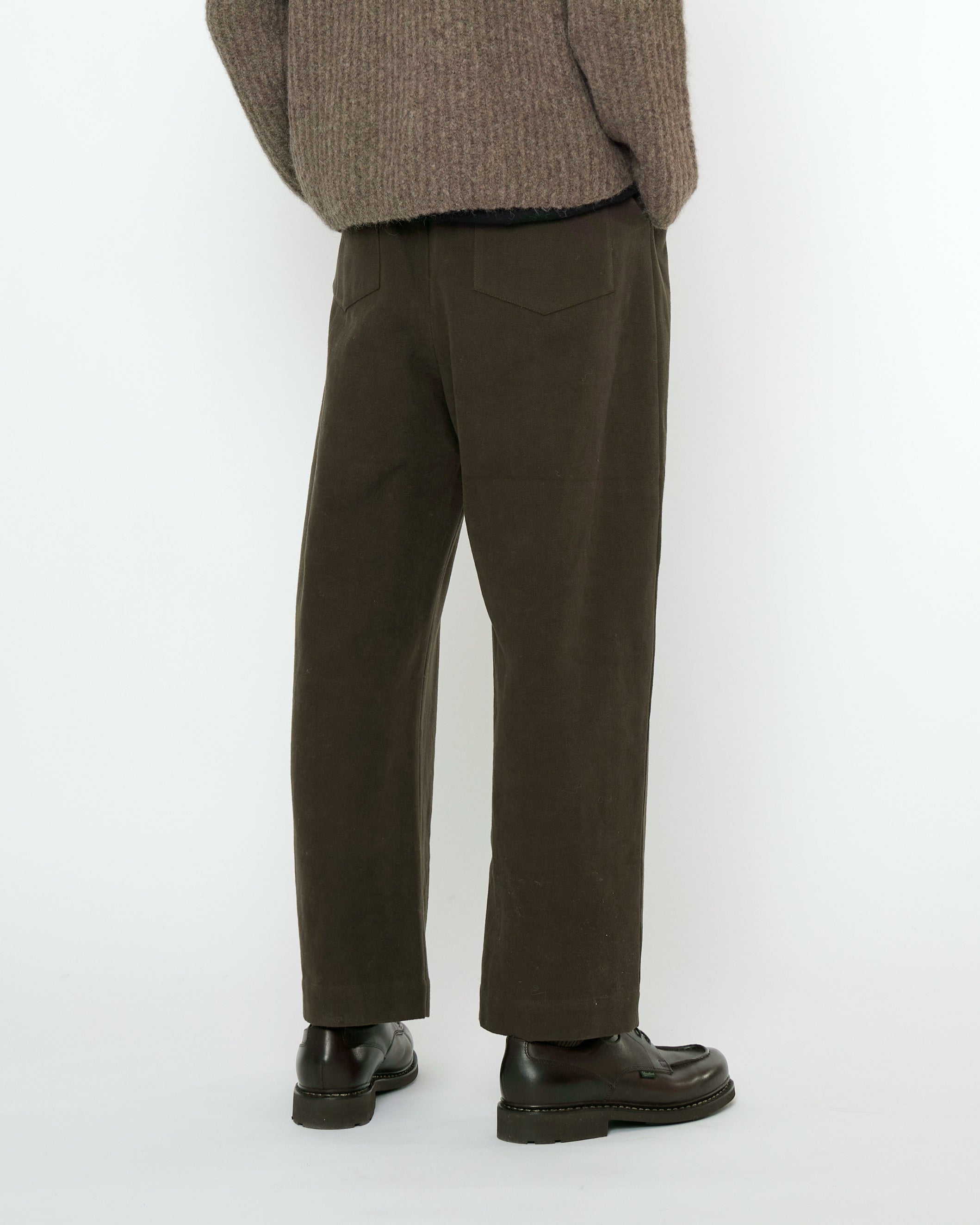 Signature Curve Legged Trouser - Fall Edition - Taupe Brown