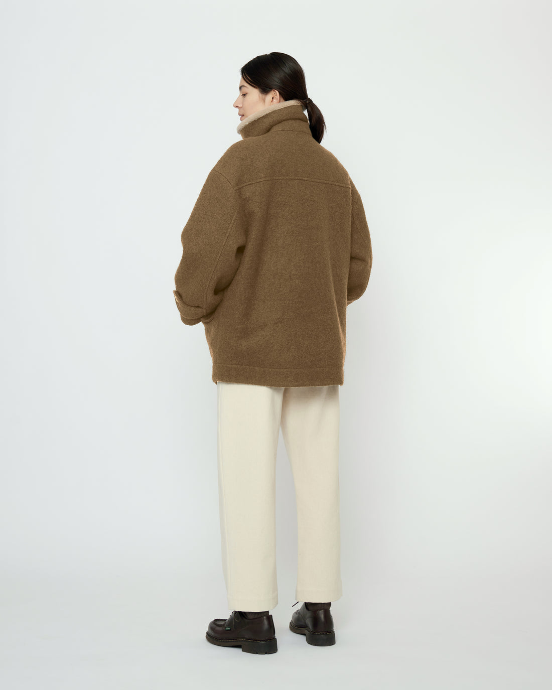 Blouson Short Coat - FW25 - Kelp