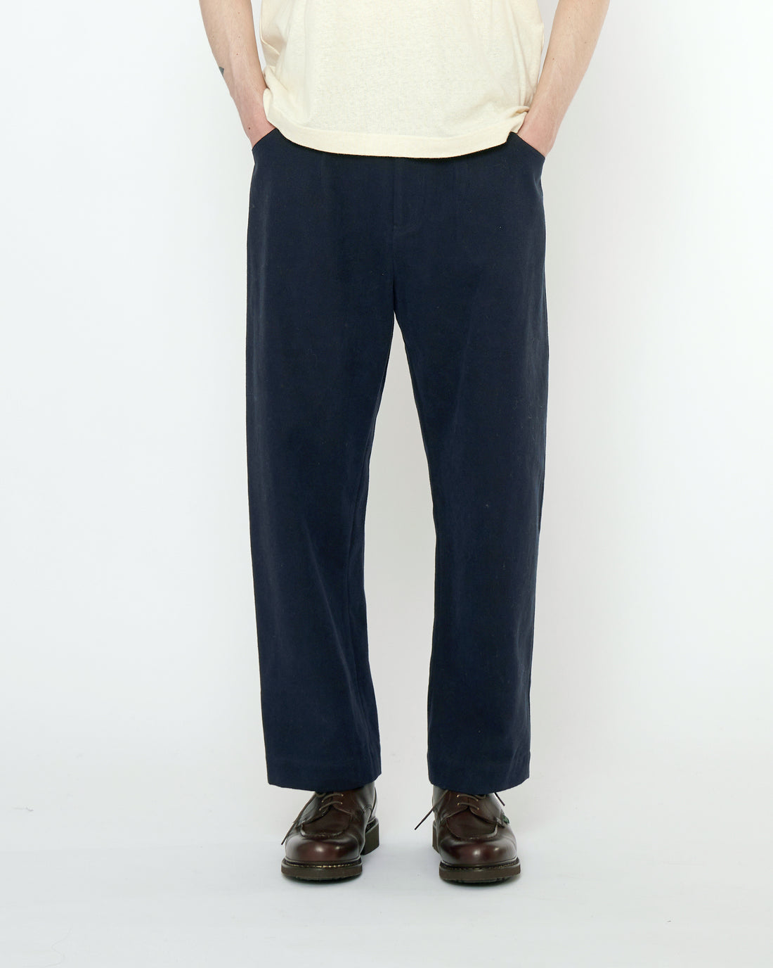 Signature Curve Legged Trouser - Fall Edition - Navy Black