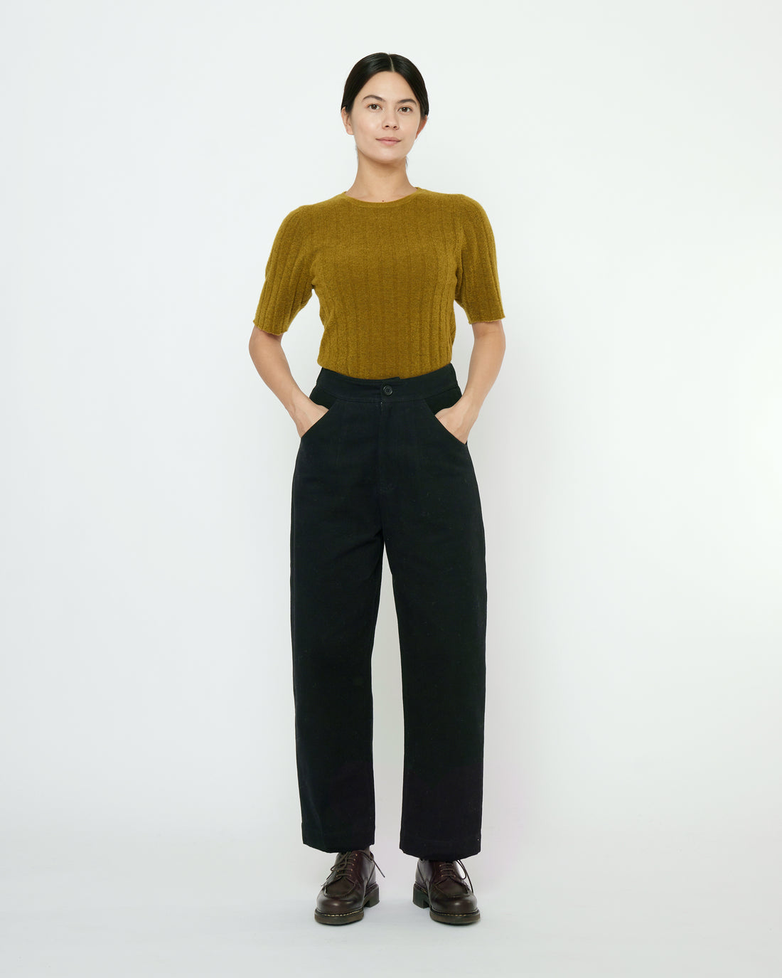 Signature Curve Legged Trouser - Fall Edition - Black