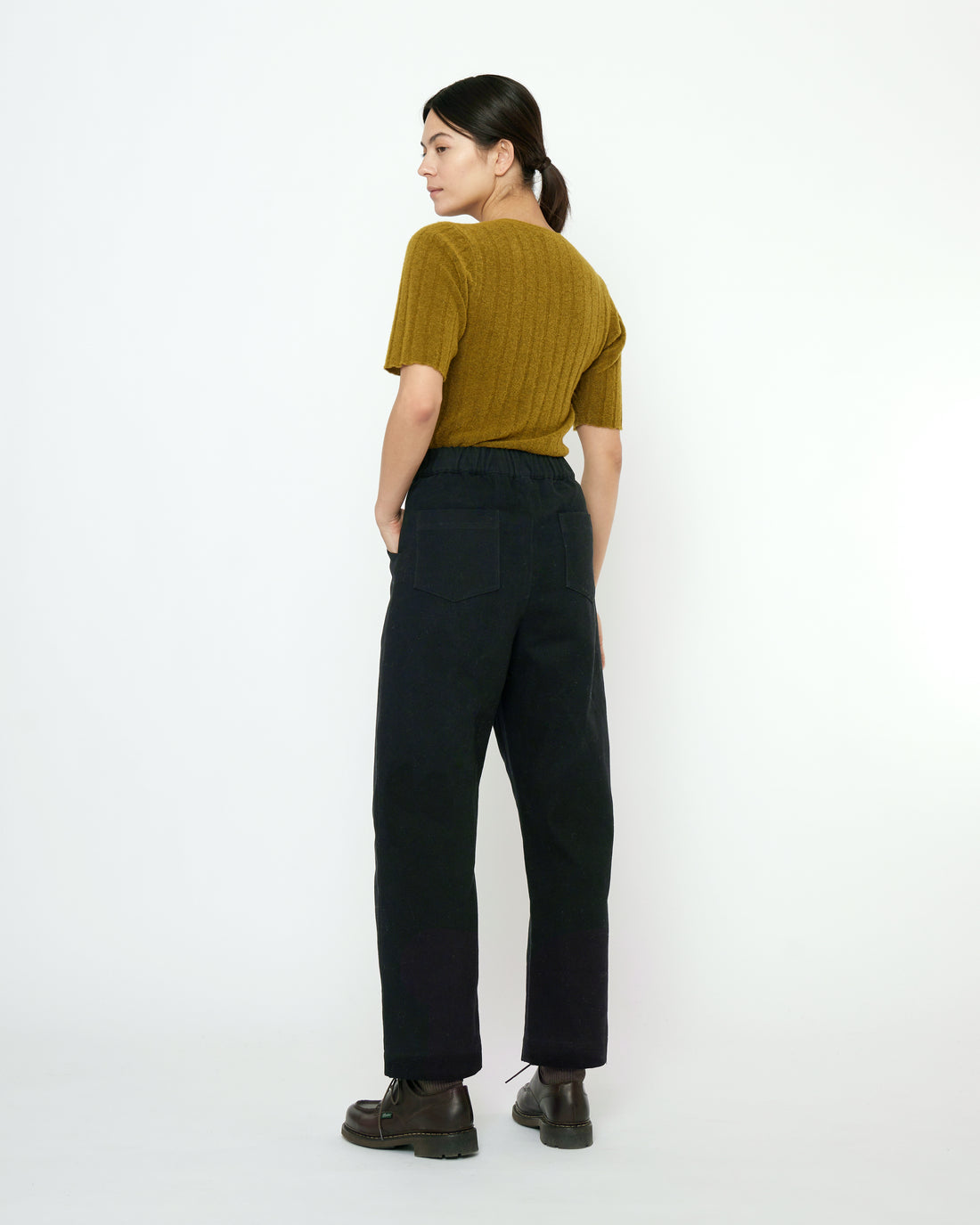 Signature Curve Legged Trouser - Fall Edition - Black