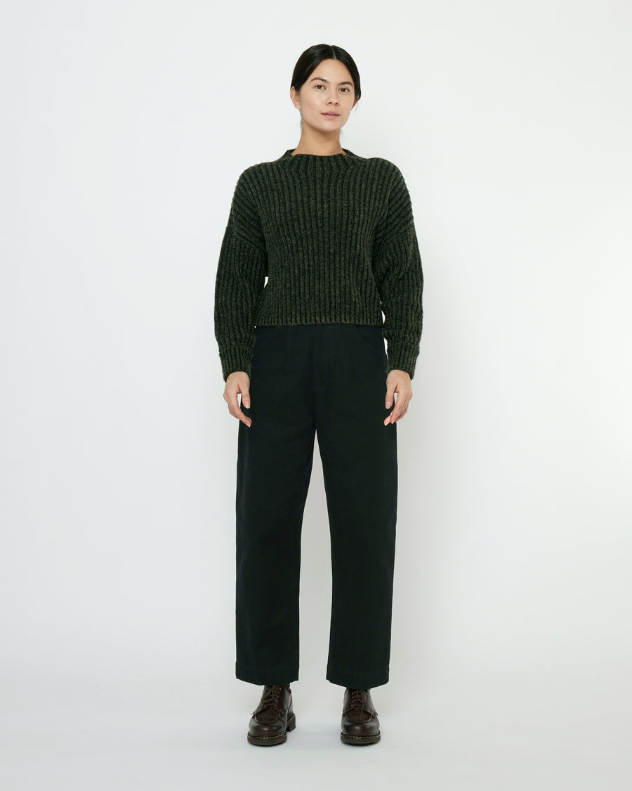 Signature Curve Legged Trouser - Fall Edition - Black