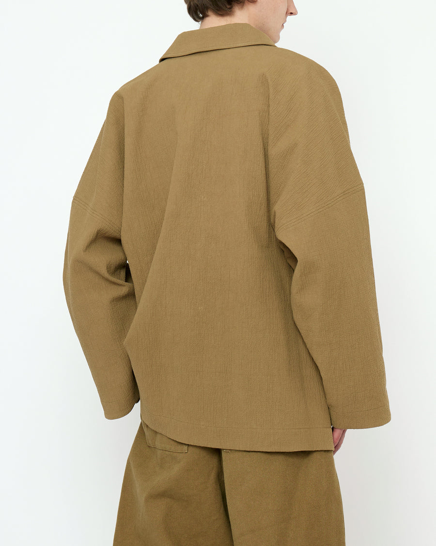 Pockets Shirt Jacket - FW25 - Kelp