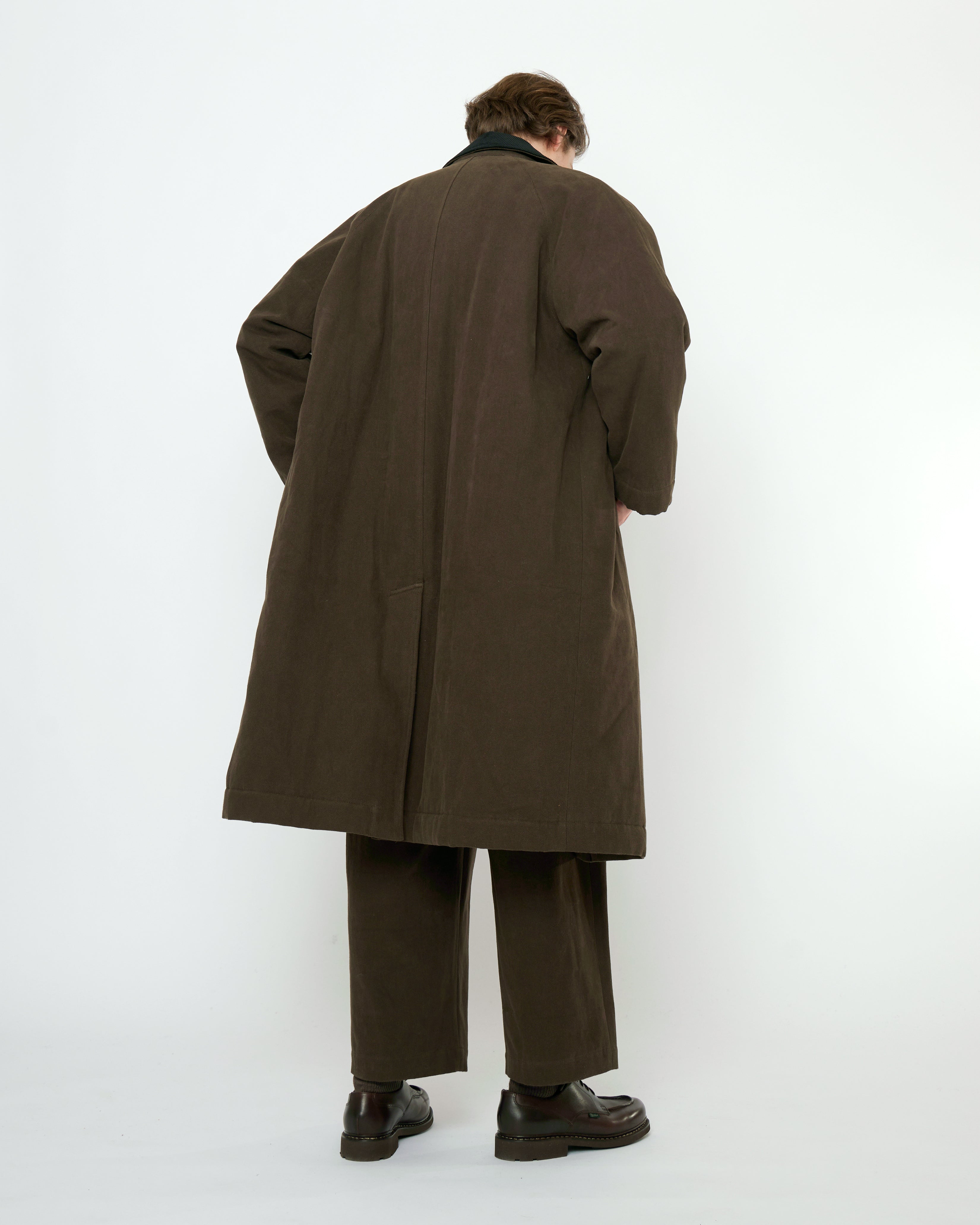 Padded Car Coat - FW25 - Taupe Brown