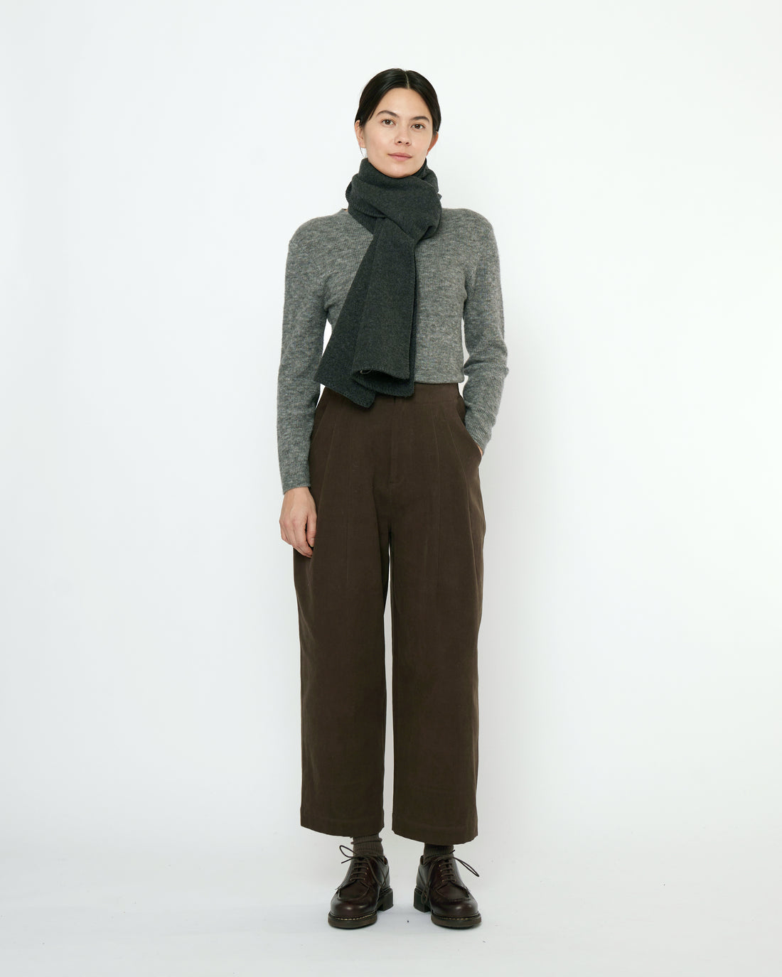 Mockneck Longsleeves - FW25 - Heathered Gray
