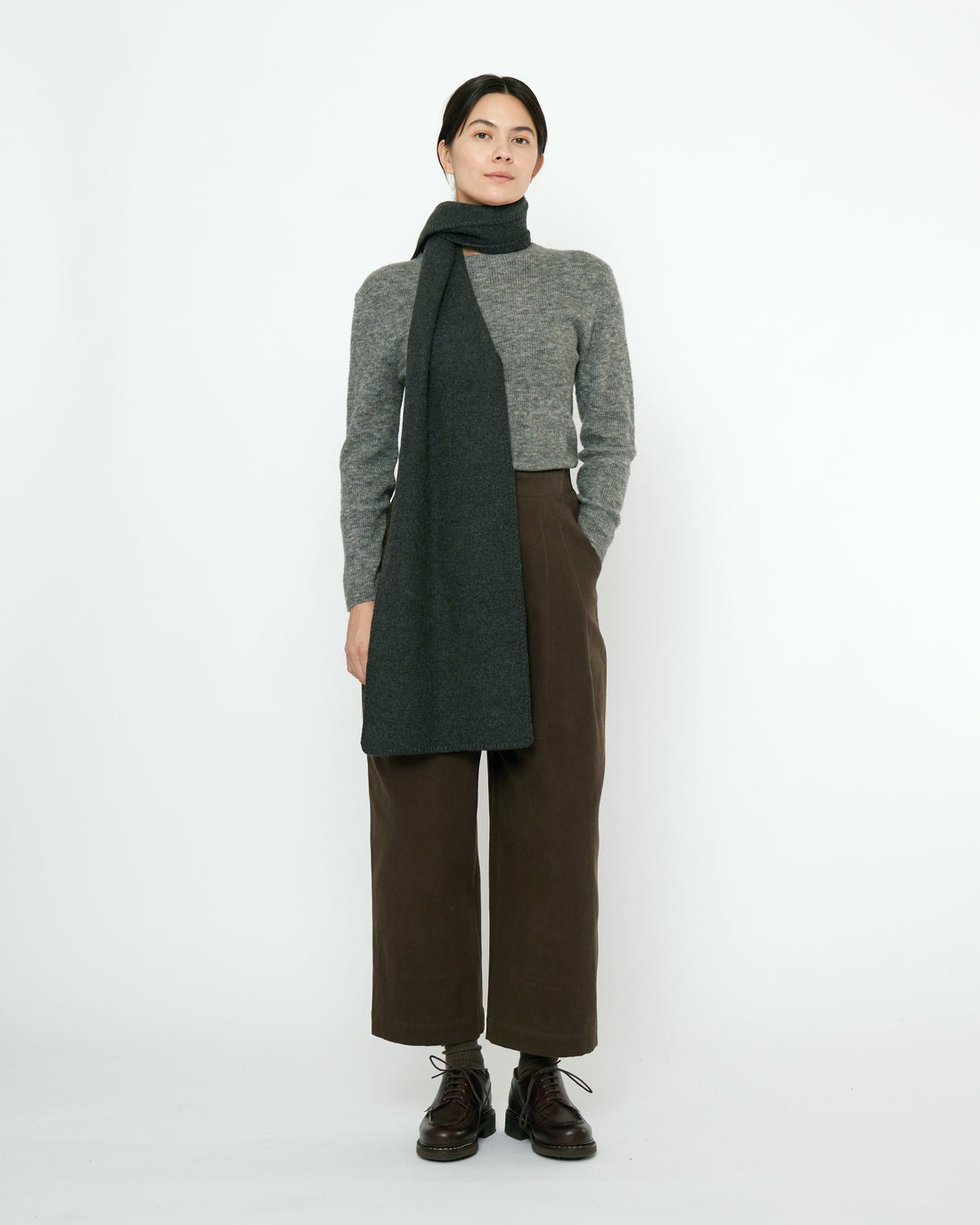 Mockneck Longsleeves - FW25 - Heathered Gray