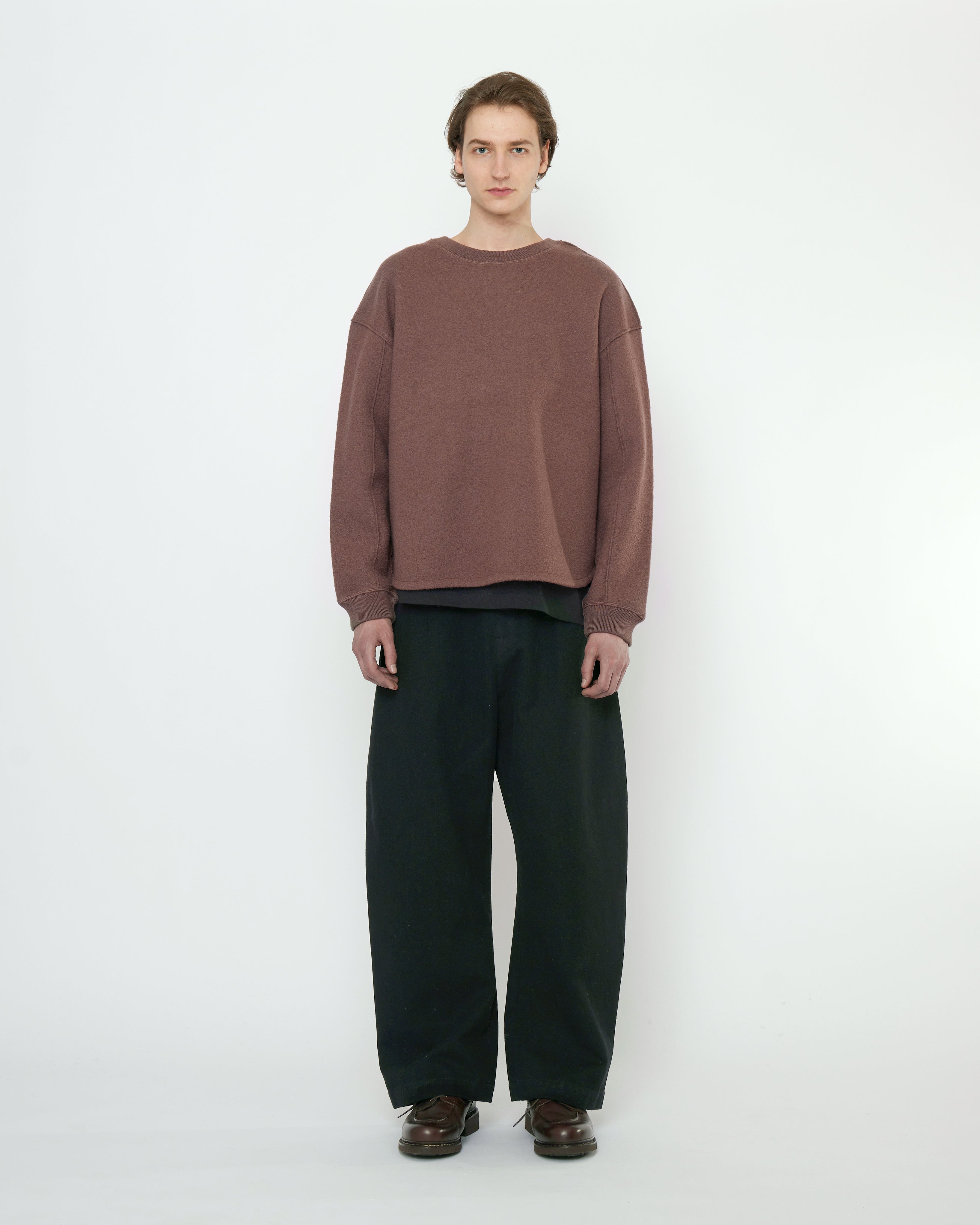 Tailored Curve Legged Trouser - FW25 - Black