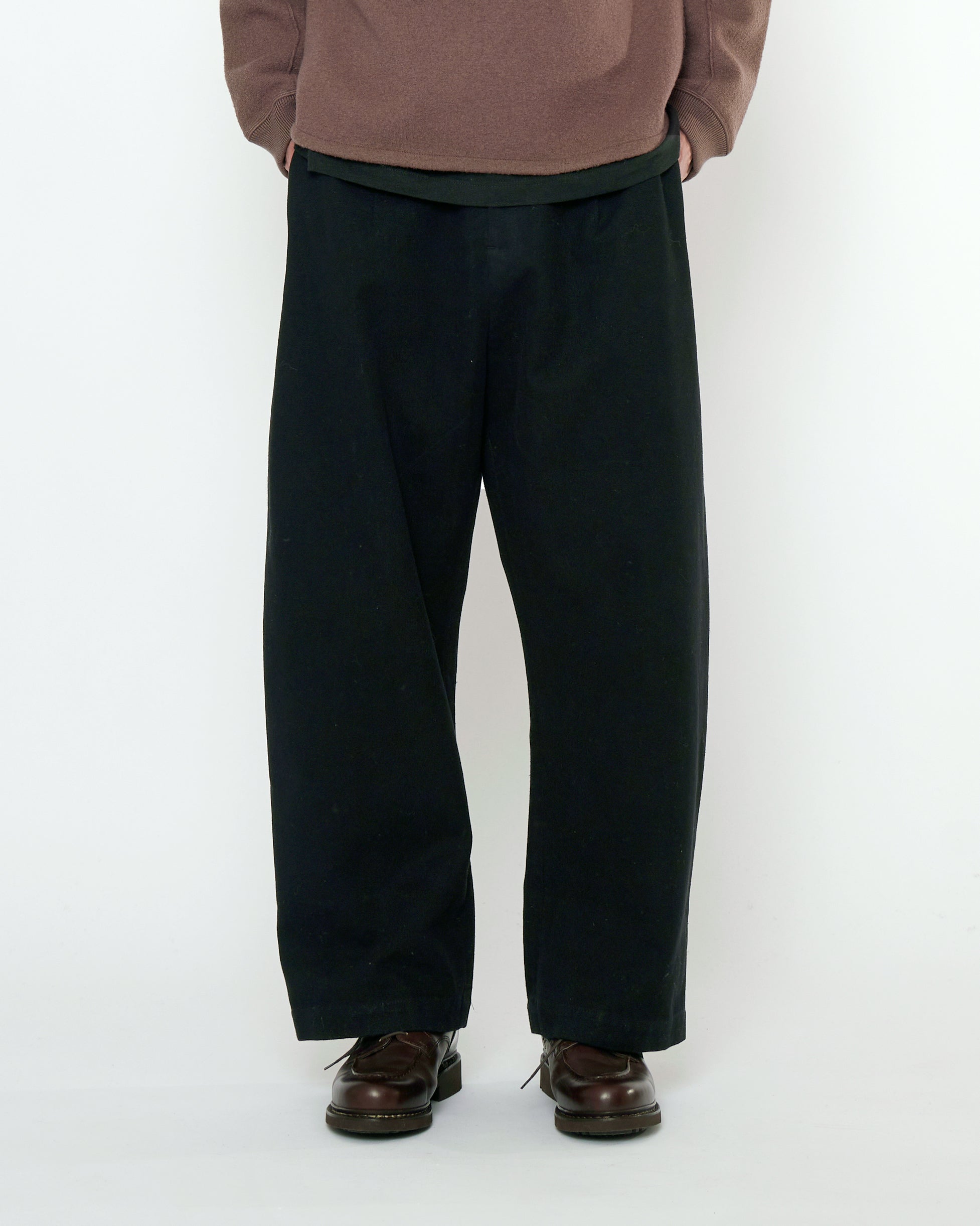 Tailored Curve Legged Trouser - FW25 - Black