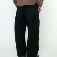 Tailored Curve Legged Trouser - FW25 - Black