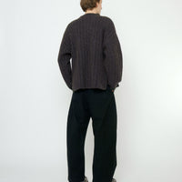 Chunky Mockneck - FW25 - Dark Plum