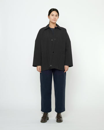 Pockets Shirt Jacket - FW25 - Black