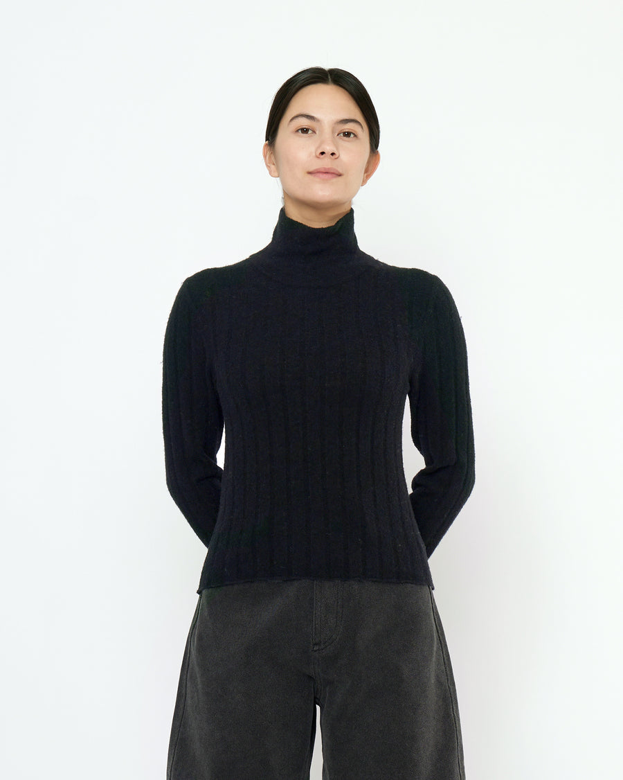 beautiful people◆wool carsey stripe/トップス/36/ウール/BLK/1225110007 Kate Young x Splendid 100% Cashmere Tunic Sweater | Splendid