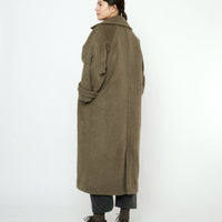 Balmacaan Coat - FW25 - Olive Gray