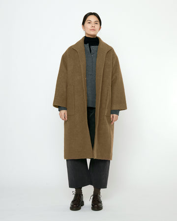 Fall Lapel Coat - FW25 - Kelp