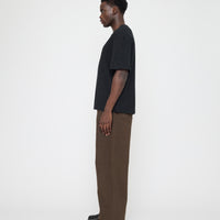 Signature Curve Legged Work Trouser - Brushed Canvas Edition - Taupe Brown