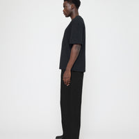 Signature Curve Legged Work Trouser - Brushed Canvas Edition - Black