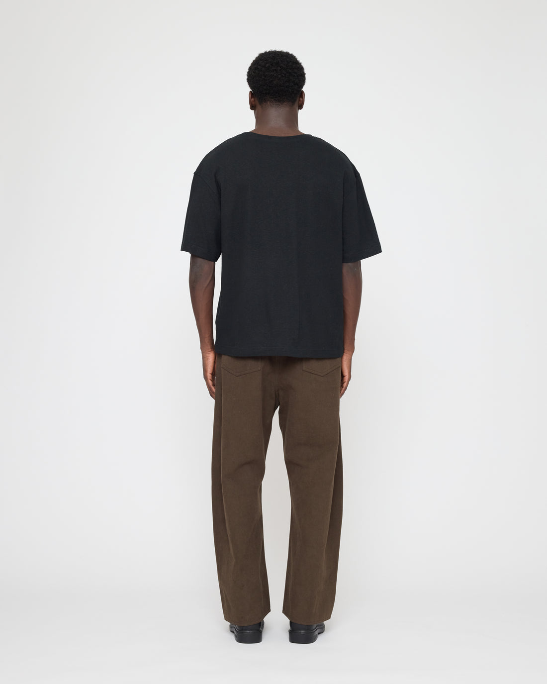Signature Curve Legged Work Trouser - Brushed Canvas Edition - Taupe Brown
