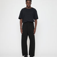 Signature Curve Legged Work Trouser - Brushed Canvas Edition - Black