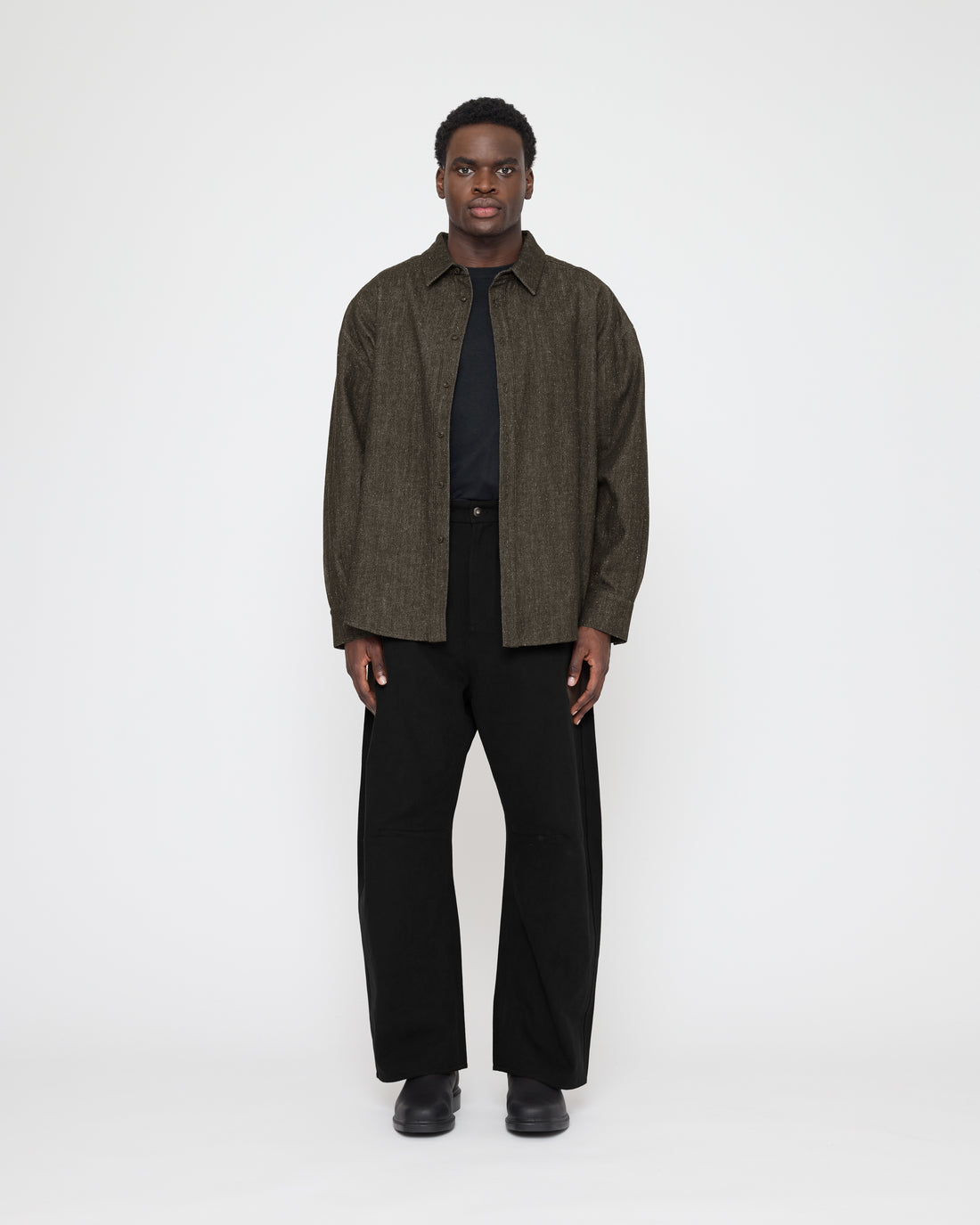 Unisex Dolman Shirt - Soft Denim Edition - FW26 - Olive