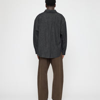 Unisex Dolman Shirt - Soft Denim Edition - FW26 - Black