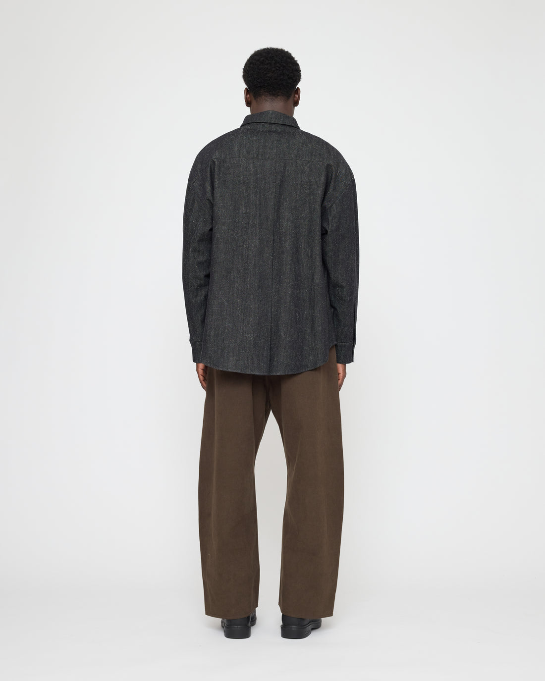 Unisex Dolman Shirt - Soft Denim Edition - FW26 - Black