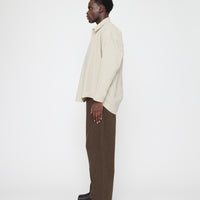 Cocoon Dress Shirt - FW26 - Almond