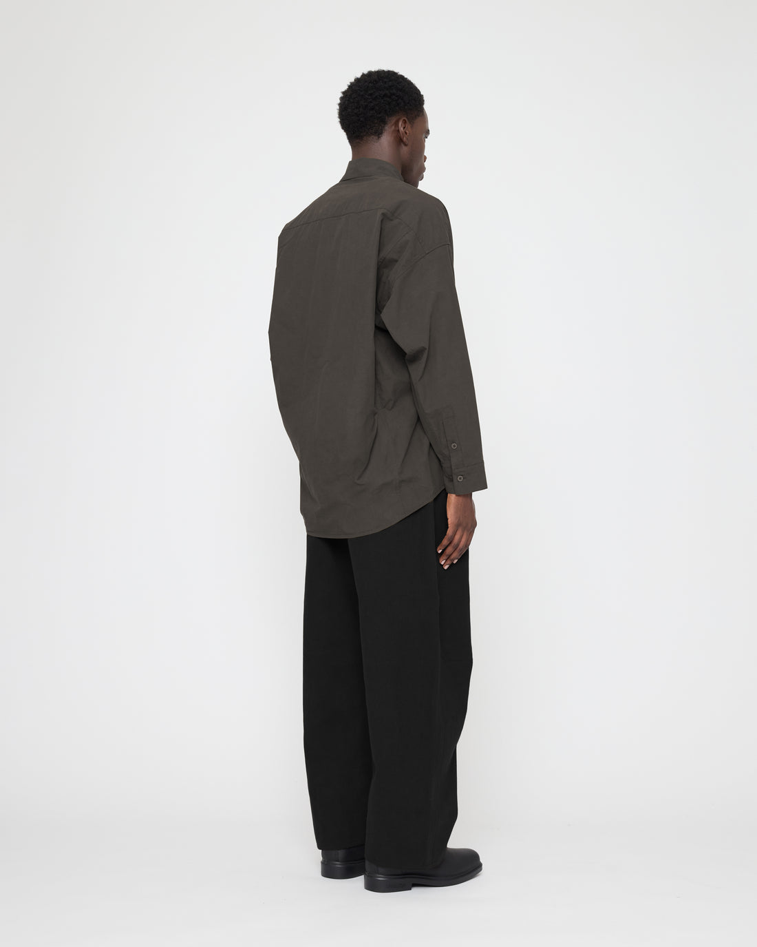 Cocoon Dress Shirt - FW26 - Olive