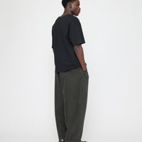 Elastic Panel Barrel Trouser - FW26 - Washed Black