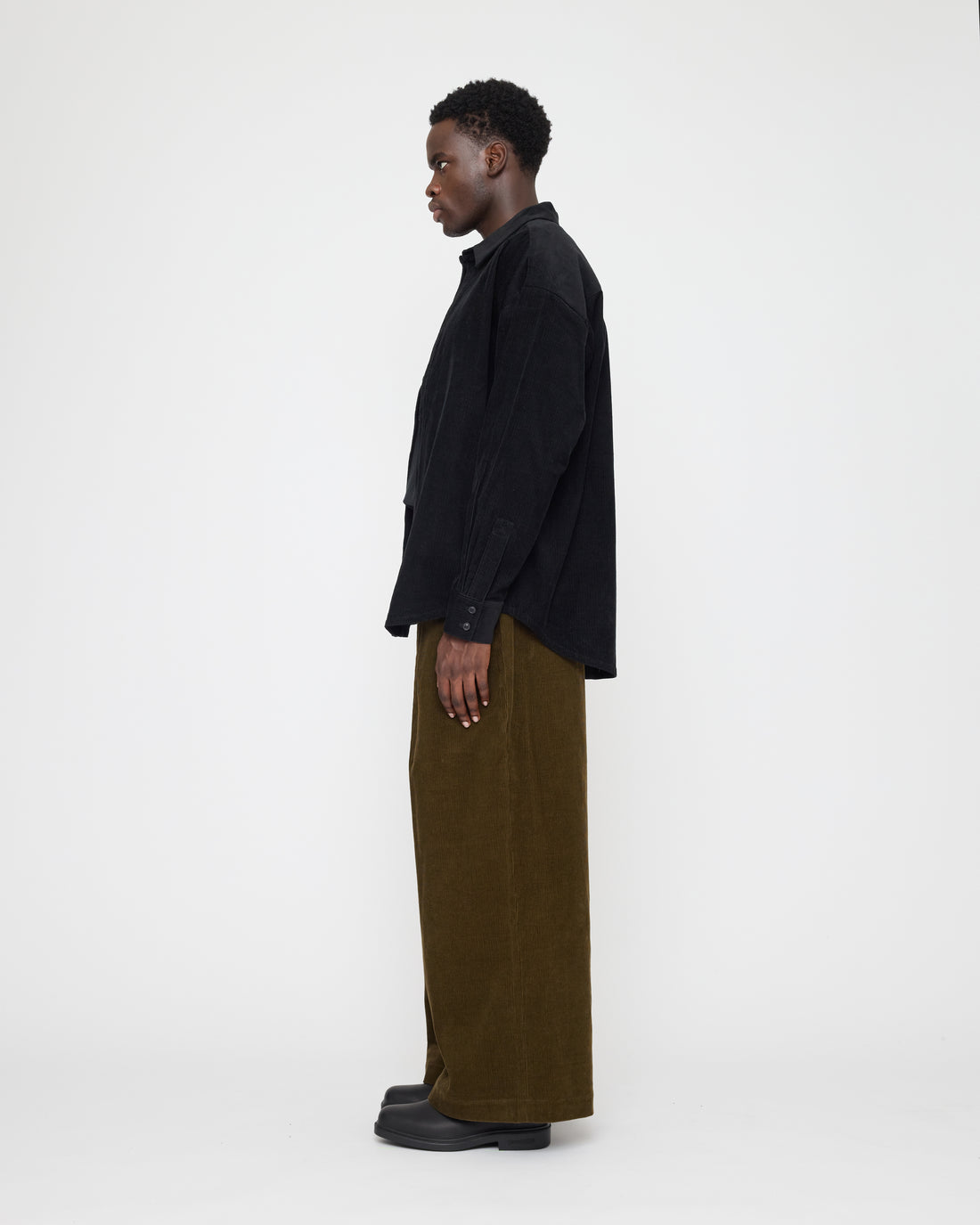 Unisex Dolman Shirt - Corduroy Edition - FW26 - Black Corduroy