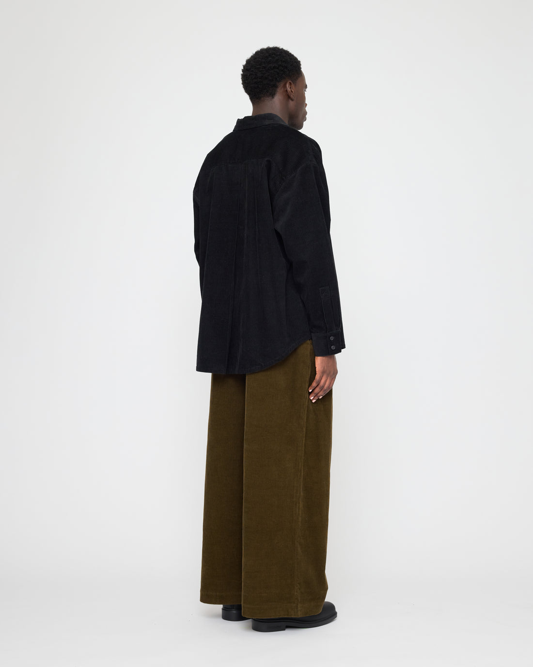 Unisex Dolman Shirt - Corduroy Edition - FW26 - Black Corduroy