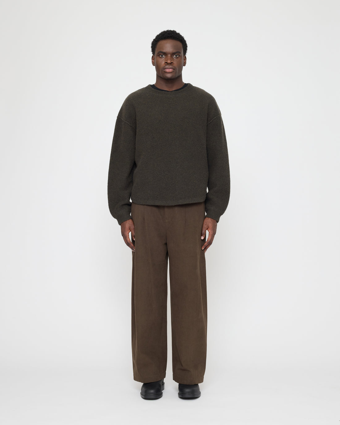 Signature Keepsake Jumper - Olive Brown