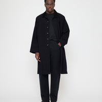 Signature Fall Duster - Brushed Canvas Edition - Black