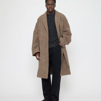 Blazer Wrap Coat - FW26 - Herringbone Clay