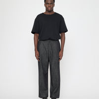 Drop-Crotch Trouser - Soft Denim Edition - FW26 - Black