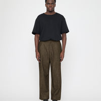 Drop-Crotch Trouser - Soft Denim Edition - FW26 - Olive